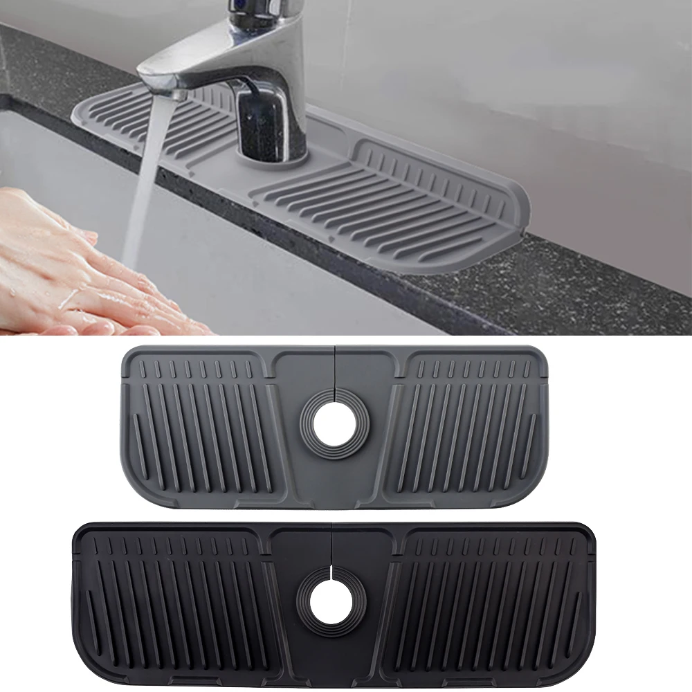 Silicone Tap Washer - Cozinha silicone torneira tapete coletor de