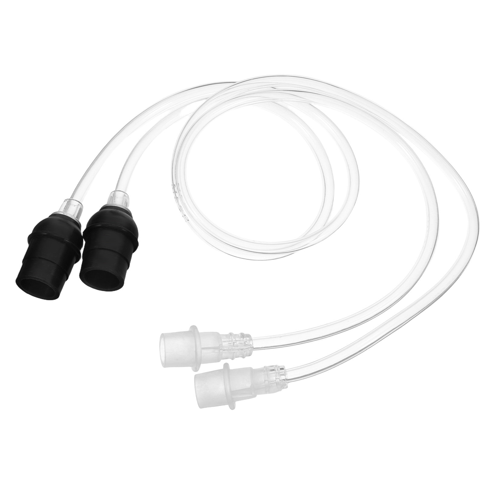 Flexible Hose Braided - 2 Peças Tubos de Extensão Transparentes
